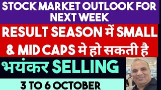 Stock Market Outlook for Next Week  Heavy Selling possible in Small amp Mid caps by CA Ravinder Vats [upl. by Dominik670]