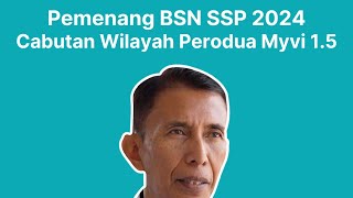 BSNSSP Pemenang Cabutan Wilayah BSN SSP 2024 [upl. by Beth]