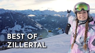 HochzillertalHochfügen Geniales Skigebiet in FügenKaltenbach in Österreich [upl. by Nerrag]