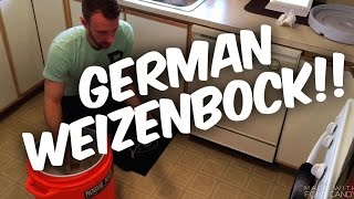 Homebrew Wednesday German Weizenbock All Grain Brewing [upl. by Kared613]