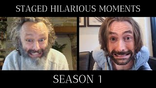 David amp Michael  Staged Hilarious Moments  Season 1 [upl. by Nhguaved149]