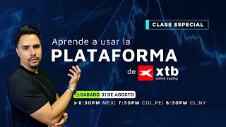 CLASE ESPECIAL Cómo USAR la plataforma de XTB [upl. by Rains780]