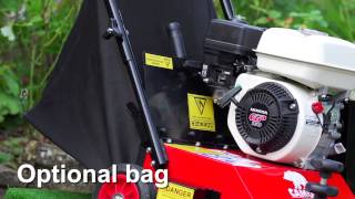 CAMON LS14 Lawn Scarifier Demonstration by Tracmaster Ltd [upl. by Castorina]