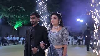 Cold Pyro  Fog Entry  Dandiya Entry  Bride  Groom Entry  Couple Entry  Khushi Event Jamjodhpur [upl. by Adlesirhc]