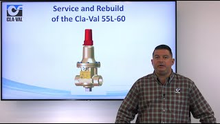 Cla Val 55L 60 Fire Pump Casing Pressure Relief Valve Rebuild [upl. by Daffie]