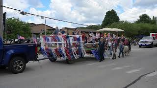 Bartlett Illinois 2024 Parade 4th of July Weekend  62  Sunset Hill Farm [upl. by Mcbride]