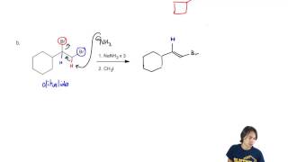 Using double dehydrohalogenation to perform alkynide synthesis [upl. by Nolitta]