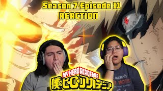 IT WILL BE ALRIGHT Were Coping  My Hero Academia  Season 7 Episode 11 ReactionReview [upl. by Kobe]