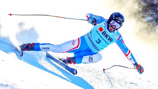 Cyprien SARRAZIN  Winner  Super G  Wengen SUI  2024 [upl. by Jarvis]