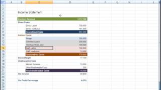 DCAA GovCon Income Statement DCAA Compliant [upl. by Tamma]