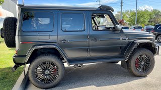 CRAZY OFFROAD AMG G63 4x4 Squared First Look  Monster G Wagon [upl. by Lokkin]