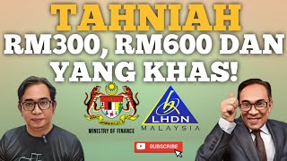 SYUKURTAHNIAH SARA RM300 RM600 DAN AMAUN KHAS DISALURKAN [upl. by Valeta]