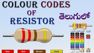 Resistor Color Code in TELUGU [upl. by Anivas]