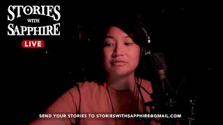 Paralyzed in fear and more spooky stories  Stories With Sapphire LIVE  Scary Story Time [upl. by Itnuahsa]