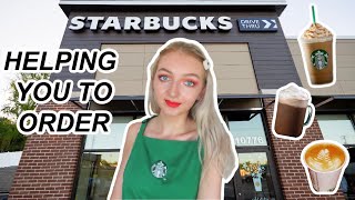 ENTIRE Starbucks Menu EXPLAINED by a BARISTA  What To Order At Starbucks [upl. by Elleneg]