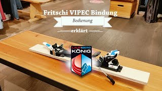 Fritschi Vipec  Bedienung der Bindung [upl. by Meilen28]