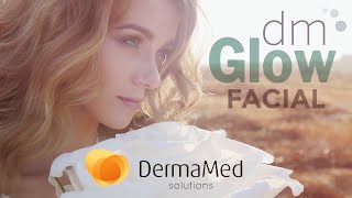 NEW from DermaMed Solutions The dm Glow Facial [upl. by Nednyl379]