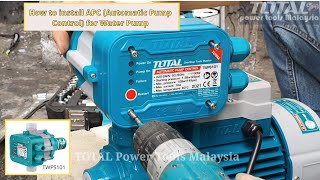 TOTAL Automatic Pump Control  TWPS101How to installation Automatic Pump Control [upl. by Harelda9]