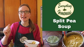 Homemade Split Pea Soup Yummy soup food health [upl. by Daniels115]