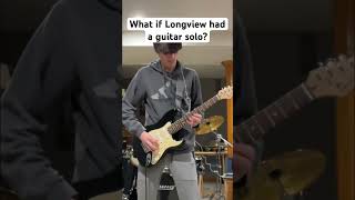 What if Longview had a guitar solo guitar guitarplayer greenday music [upl. by Polad974]