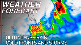 Intense Rain and Severe Weather is Forecast to Impact Far North Queensland and Brisbane Next Week [upl. by Feeney]