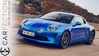 NEW Alpine A110 Better Than A Porsche Cayman  Carfection [upl. by Annehcu]