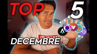 💥 TOP 5 CRYPTO DECEMBRE A ACHETER MAINTENANT  🚀 ASTUCE  💥 [upl. by Anived]