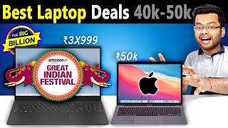 Best Laptop Under 50000 for Gaming Video Editing Coding in Flipkart Big Billion Days amp Amazon Sale [upl. by Oremor]