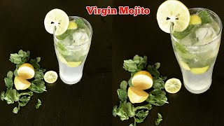 Virgin Mojito Recipe I How To Make Virgin Mojito I Summer Refreshing Drink I Mocktails [upl. by Jarv]