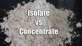 Whey Protein Isolate vs Concentrate [upl. by Drawyeh108]