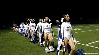 Frederick Douglass Marching Band Marching Out vs Abramson Sci Academy Homecoming 2023 [upl. by Wilbert852]