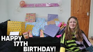 Mays 17th Birthday  Opening Presents [upl. by Mcdermott]