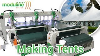 Automated Welding Solution for Making Tents  Moduline I Miller Weldmaster [upl. by Trevorr]