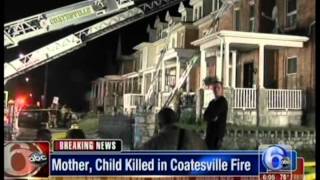 WPVI Fatal Coatesville Fire 91812 [upl. by Ateerys]