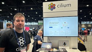 CNCF Cilium project at KubeCon 2023 Chicago [upl. by Siana]