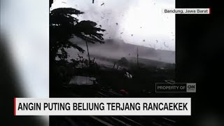 Detikdetik Angin Puting Beliung Terjang Rancaekek Bandung [upl. by Neveda]