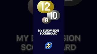 EUROVISION 2022  My Eurovision Scoreboard [upl. by Irtimed752]