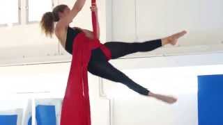 Aerial silks routine [upl. by Collyer]