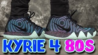 Nike Kyrie 4 Decades Pack 80s Detailed Look [upl. by Aniled]