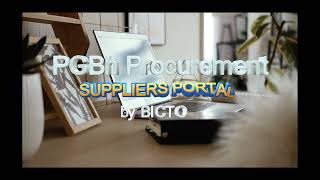 PGBh Procurement Suppliers Portal Users Guide [upl. by Mac151]