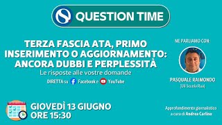 Tutorial terza fascia ATA primo inserimento o aggiornamento ancora dubbi e perplessità [upl. by Nivag]