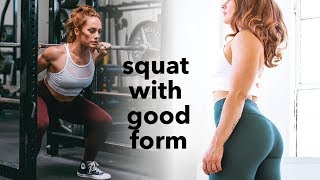 How to Squat Properly  Form Fixes  Tips  Myths [upl. by Lotsirk159]