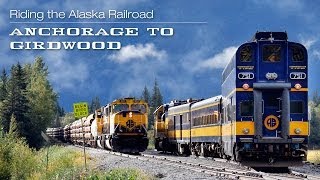 Riding the Alaska Railroad  Anchorage to Girdwood [upl. by Uehttam99]