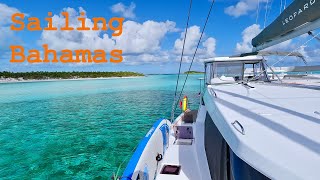 Sailing Bahamas Exumas Leopard 50 Catamaran 34 [upl. by Orose]