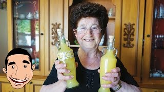 LIMONCELLO RECIPE  Italian Nonna making the Best Limoncello in the World [upl. by Clare412]