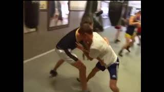 Lomachenko father and son shows wrestling skills [upl. by Mahsih]