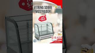 ✅ Vitrina Refrigerada sobre mostrador 120 Lts MIGSA  RTW120L [upl. by Mesics]