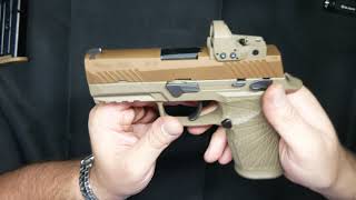 Sig Saurer P320 M18 Wilson Combat Review and Unboxing [upl. by Anasor]