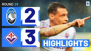 ATALANTAFIORENTINA 23  HIGHLIGHTS  Belotti scores twice ending season on a high  Serie A 2324 [upl. by Eirolam]