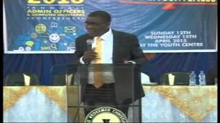 2015 Admin Conference Day 2 PLENARY SESSION 4 Pst JA ADEYOKUNNU [upl. by Allicerp]